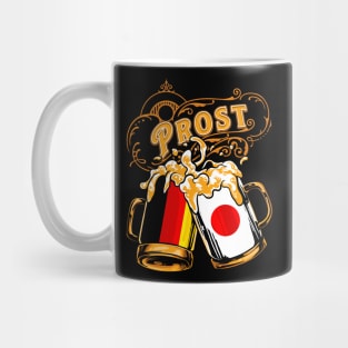 Oktoberfest Wiesn Prost Deutschland - Japan Tshirt Mug